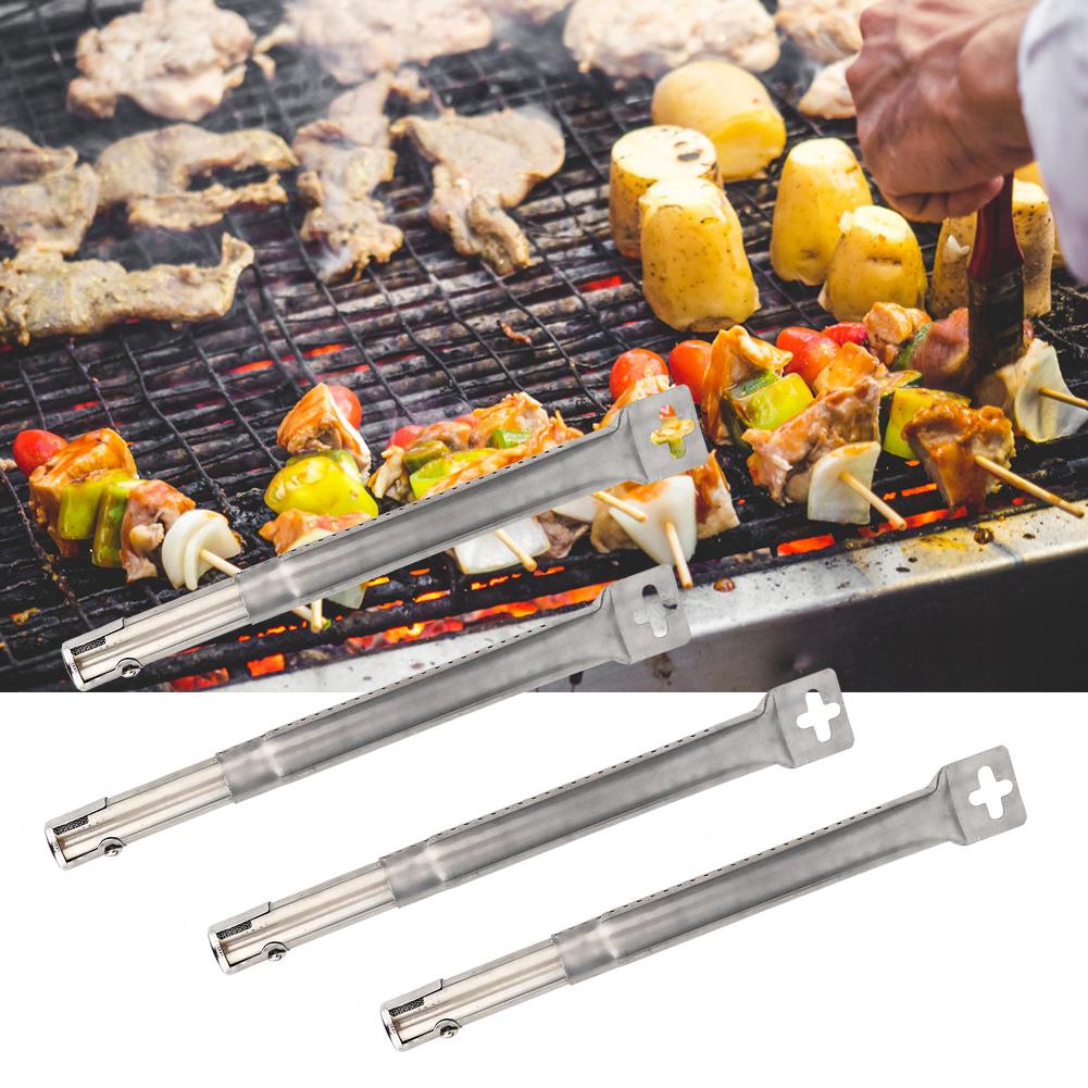 4pcs Telescopic Stainless Steel Pipe Tube Burners BBQ Grill Parts Replacement for Brinkmann
