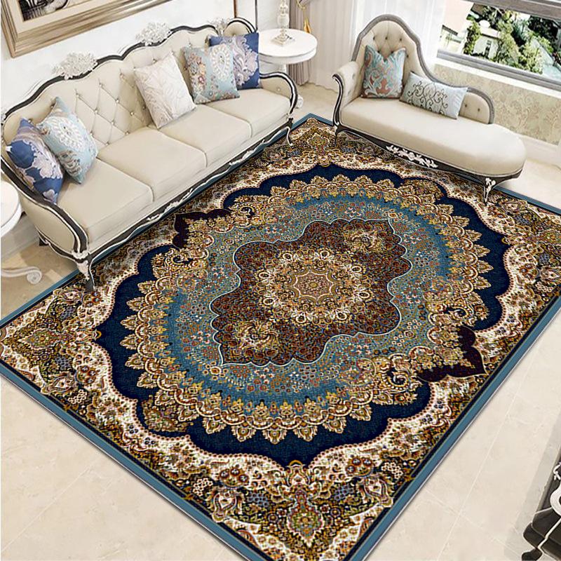 Tapis Persan Maison Vintage Bohème Tapis de Salon Tapis de Bureau