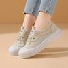 Wiosna i lato damskie buty casualowe z siateczki fly-woven miękka podeszwa lekkie buty studenckie modne wszechstronne buty sportowe damskie buty