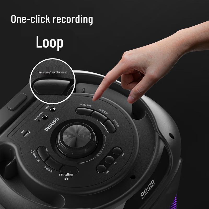 Philips SD189 Portable Bluetooth Trolley Speaker