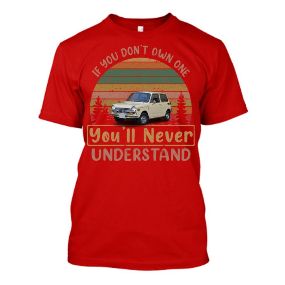 Honda Mens and Womens Tshirt Honda N600 Summer Motorcycle Tee Racing Shortsleeved Spring Cycling Offroad Versatile Top S