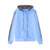 Leopardenmuster Reißverschluss Hoodie & Lange Hosen Set für Damen - Neuer Herbst/Winter Stil