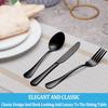 Dinner Forks Set of 6 Food Grade Stainless Steel Silverware Forks Mirror Finish Salad Forks, Use for Home,Kitchen or Restaurant, 8 Inches