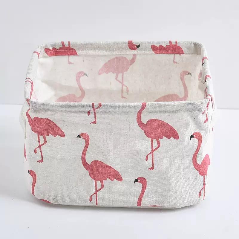 1Pc Black White Polka Storage Basket with Handle Modern Open-Top Tote Bag Durable Fabric Desktop Organizer Box for School Office