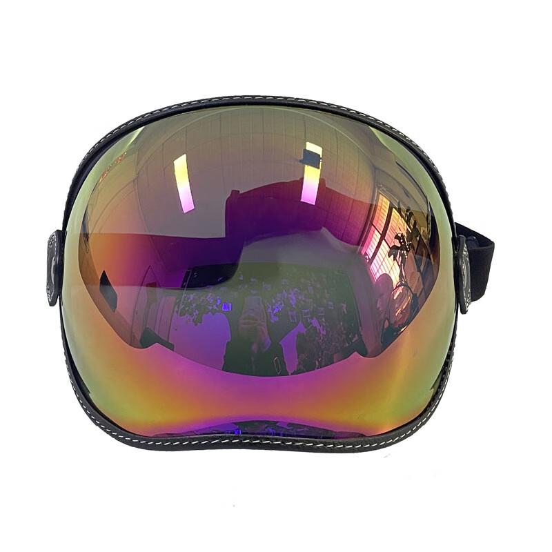 Miling Retro Motorcycle Helmet One Size