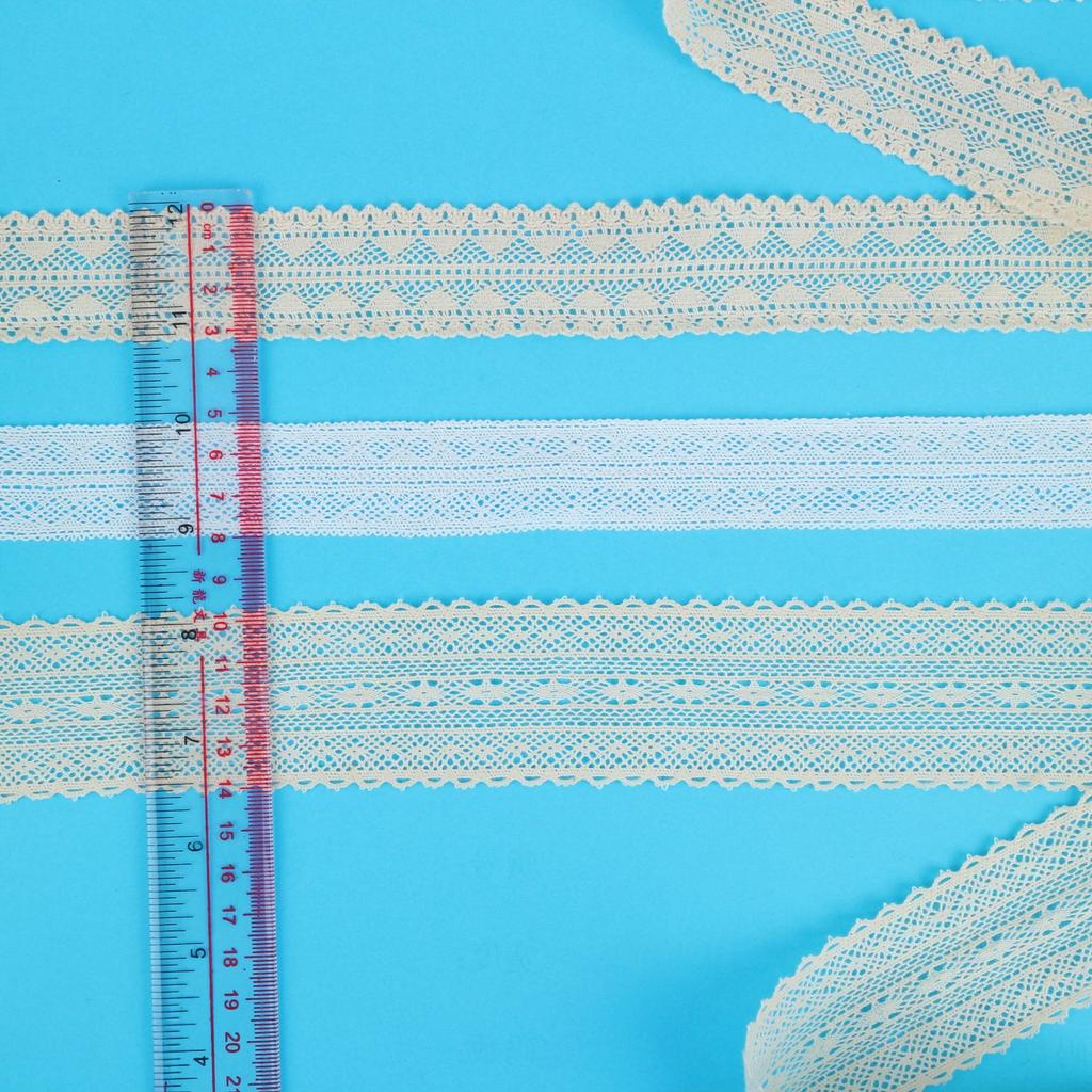 Bilateral Thin Thread Cotton Thread Lace Accessories, Lace Edge Diy Handmade Doll Clothes Underwear Clothing Bedding