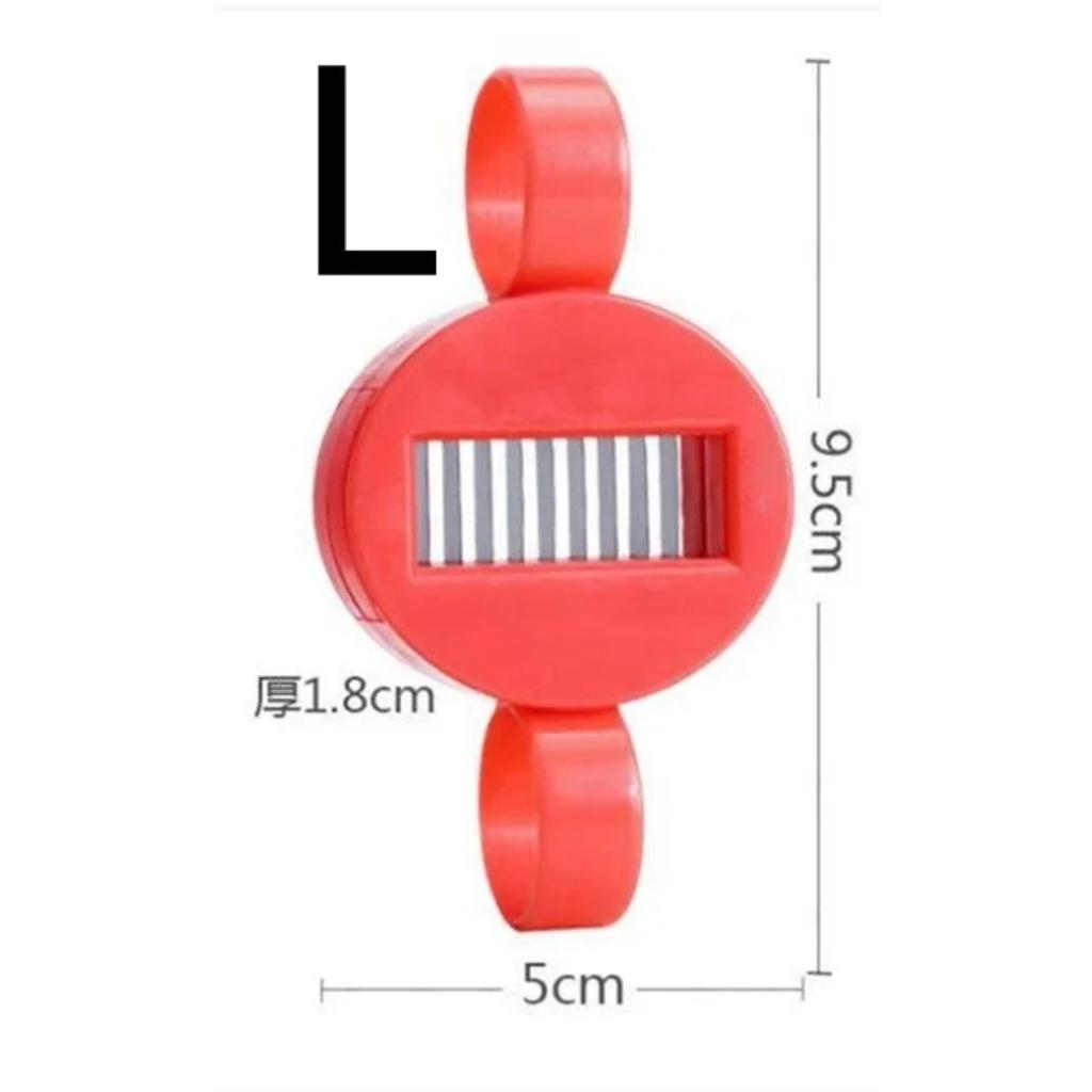 Sharp Bean Pulling Shredder Device Stainless Steel Blade Slicing Knife for Vegetables Wire Drawing Machine Kitchen Cutting Tool