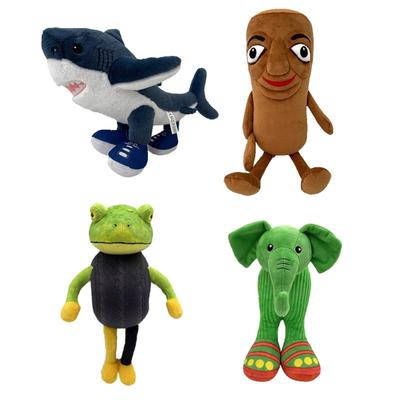 Latest Tungtungtung Sahur Italian Brain Rot Animals Telalaero Telala SHARK Anime Plush Plushie Peluches Stuffed Dolls Toy Gifts