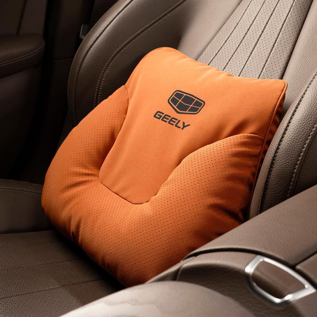 Geely Car Headrest, Lumbar, and Neck Support Pillow for Xingrui, Xingyue L, Binyue, Boyue, and Emgrand Models