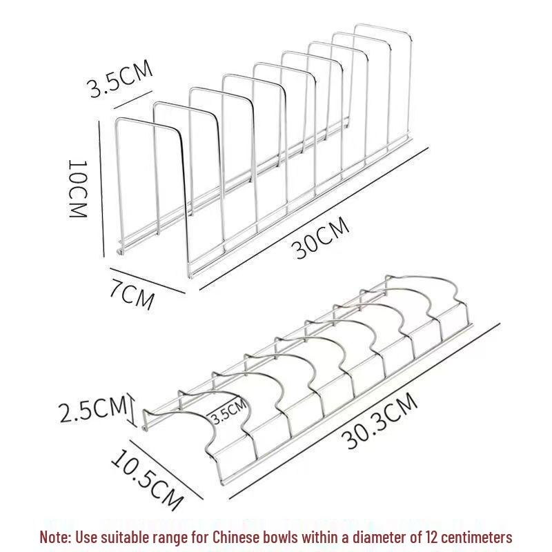 Stainless Steel Kitchen Cabinet Dish Rack and Drainer