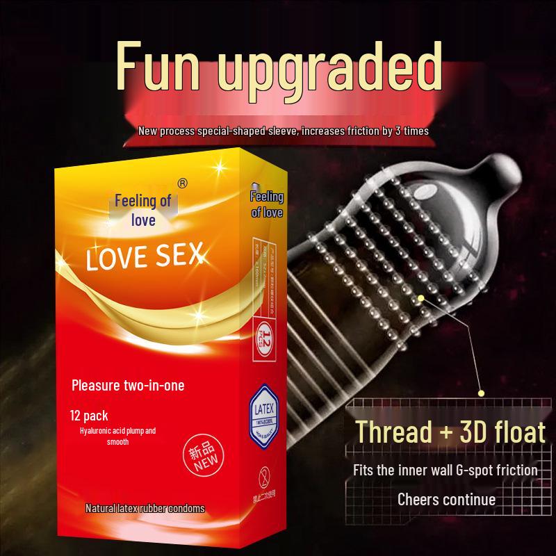 Ultra-Thin Hyaluronic Acid Condoms for Men - Long-Lasting and Safe Adult Contraceptives