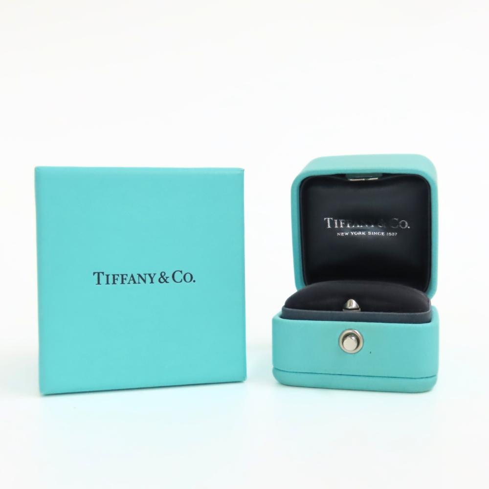 Używane TIFFANY&Co. Pierścionek True band EU#50 Platyna Pt950/diament 4,5g Platyna 5PD