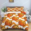 Basketball Duvet Cover Set Hit The Broken Wall Ball Theme Bedding Set For Kids Teens Queen King Size Soft Quilt Cover026