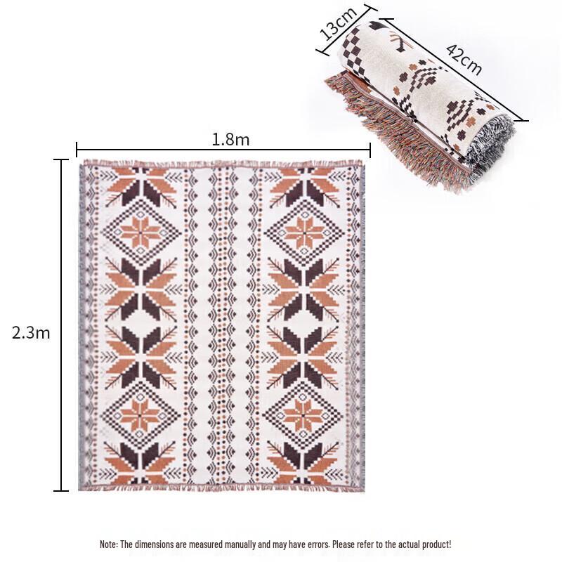 Ethnic Style Multi-functional Picnic Blanket 1.8 x 2.3 meters