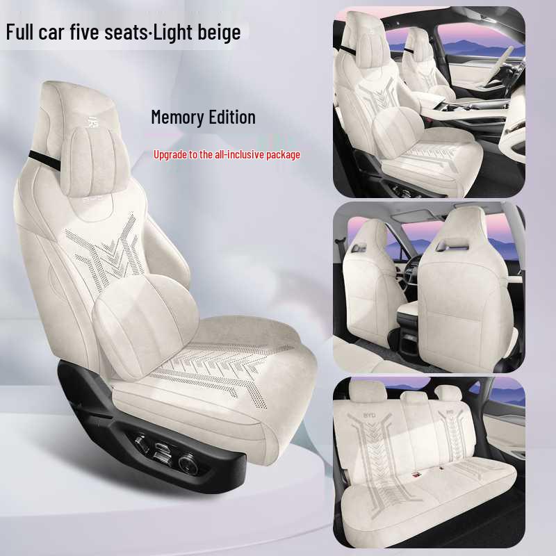 BYD Yuan UP Universal All-Season Car Seat Covers - Breathable and Dedicated Full Coverage