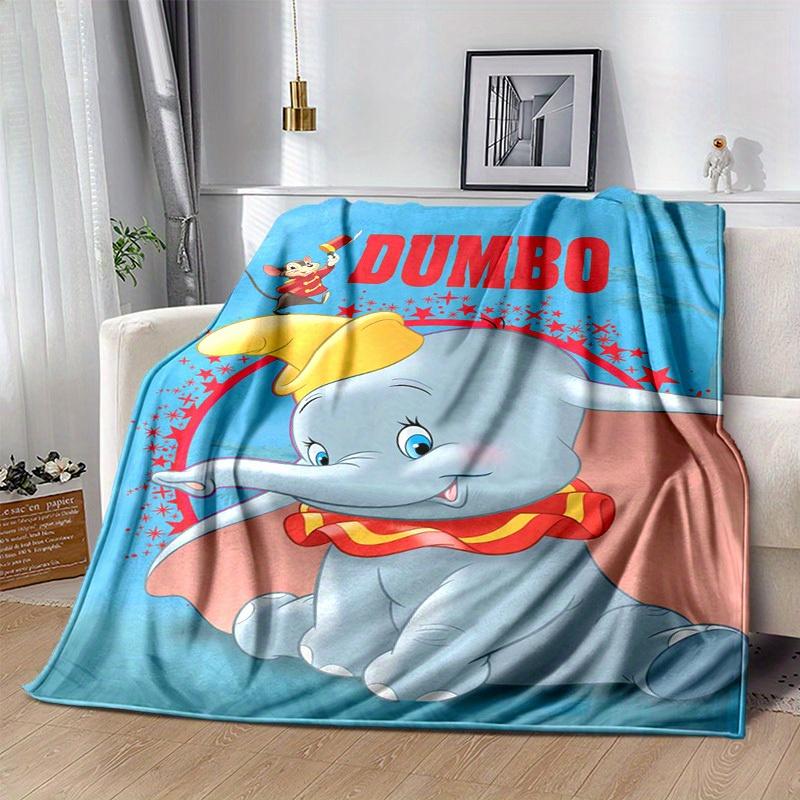 1pc. Dumbo Elephant Blanket - Perfect for Home, Office, Outdoor Use, Gift Idea, Suitable for All Seasonsz0417220