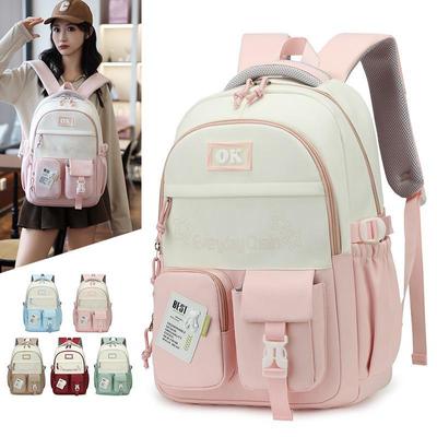 Autumn 2024 College Style Large Capacity Shoulder Bag for Students
