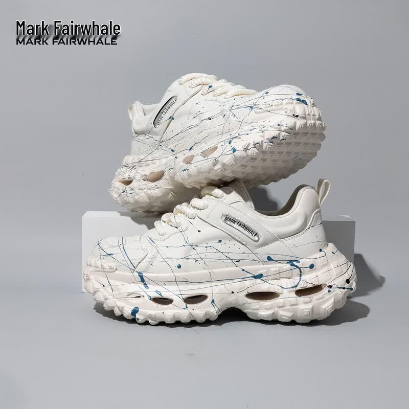 Mark Fairwhale Men s Graffiti Tire Sole Dad Sneakers 42
