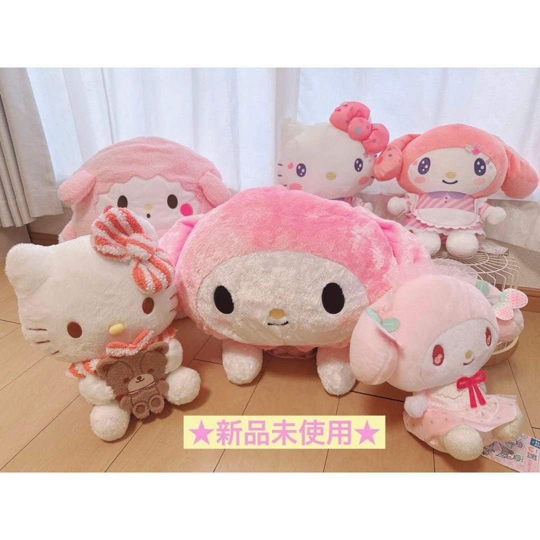 Sanrio stuffed toys bulk sale 6 piece set new unused