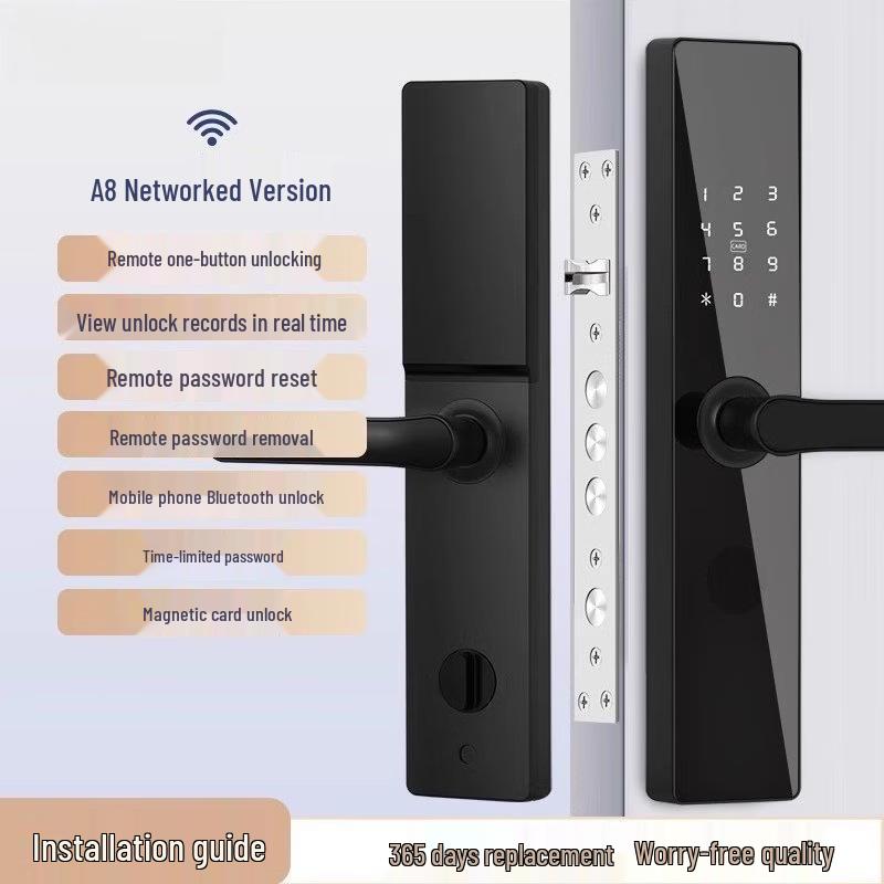 Luse Smart Fingerprint Door Lock with WiFi