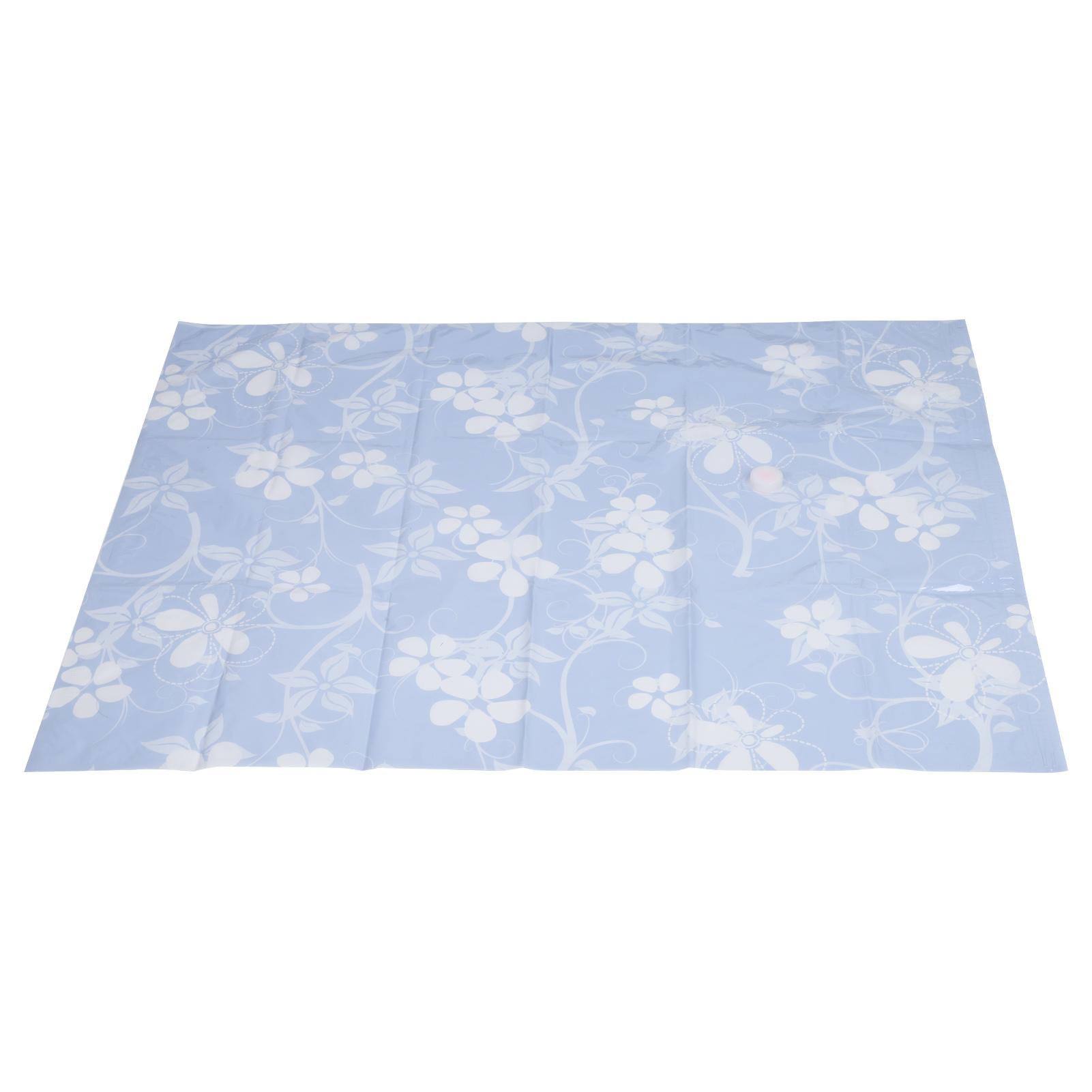 

80x100CM Vacuum Bag Foldable Clothes Quilt Compressed Bag with 3.5cm Threaded Air Inlet