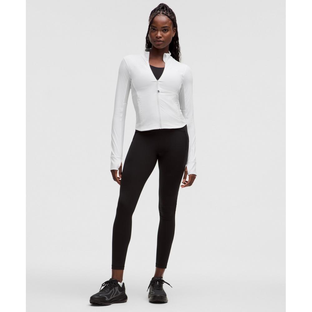 Lululemon Leichte Laufjacke Weiß