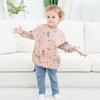 Full Sleeve Bib Outfit Machine Washable Full Coverage Apron Soft Mess Proof Baby Bib  Eating