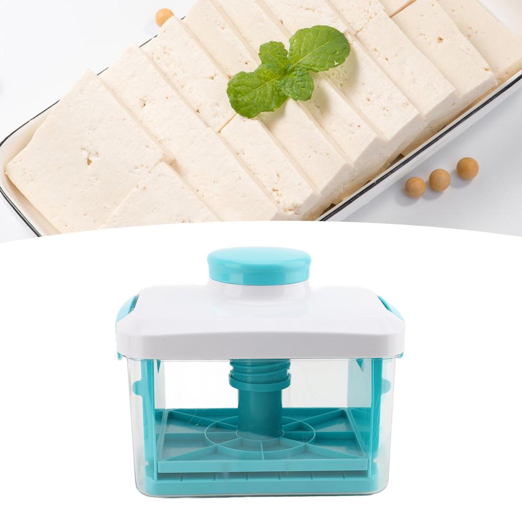 Presă Tofu Utilizare Eficientă Plastic Tavă de Scurgere în Formă de U Capac Sigilant Presă Tofu Drenor pentru Bucătărie Casnică