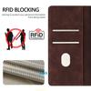 Wallet Case for Galaxy S24 - Leather/PU, Brown