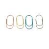 15pcs Large Size Paper Clips 50x25mm Wide Design 4 Color Options for Documents