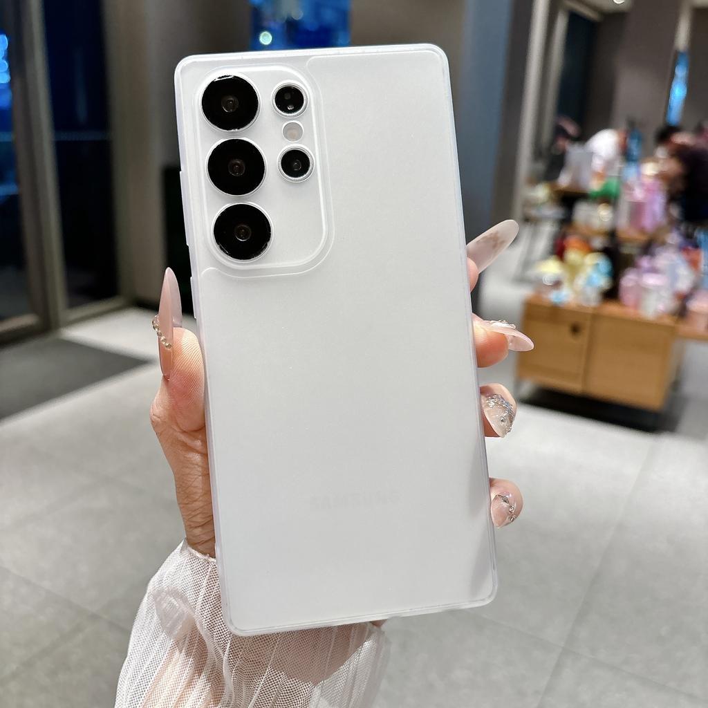 Ultra Thin Matte Silicone Soft TPU Phone Case For Samsung S26 S2 S24 S23 Ultra Plus FE A17 A07 A16 A6 A36 A A3 26 A4 Cover