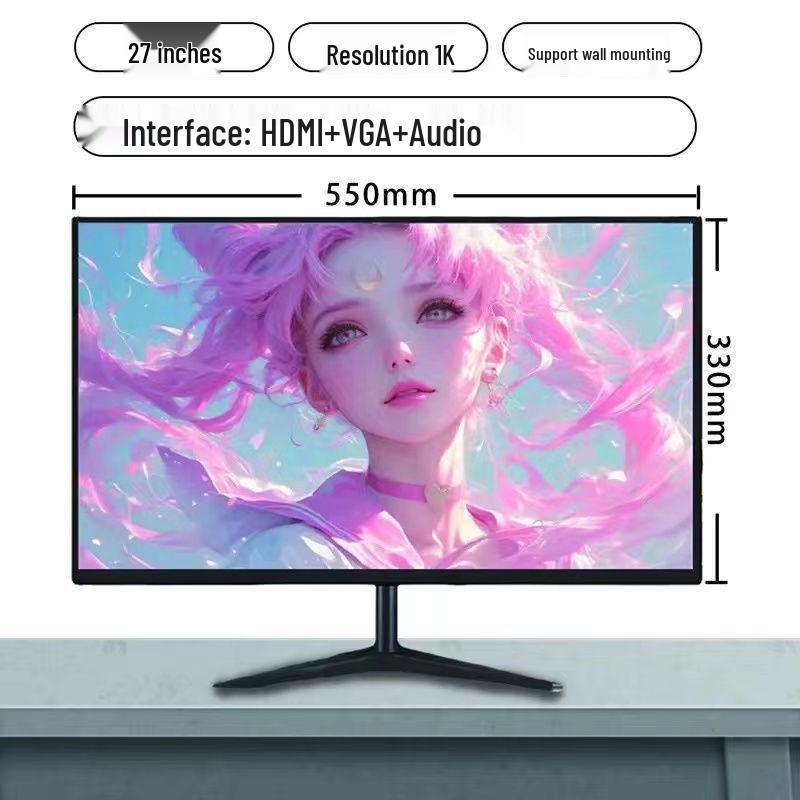 19" and 22" Ultra-Thin IPS HD LCD Desktop Monitors