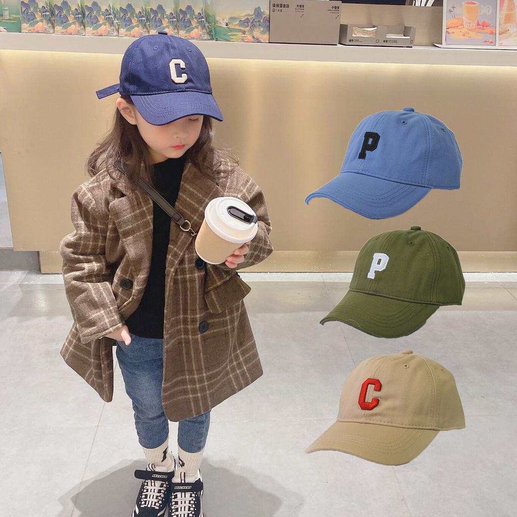 NEW Children's Kid Baseball Cap Girls Boy Hats Adjustable 50-54cmSunscreen Baby Hat Hip Hop Letter Embroidered Casual Kids Caps