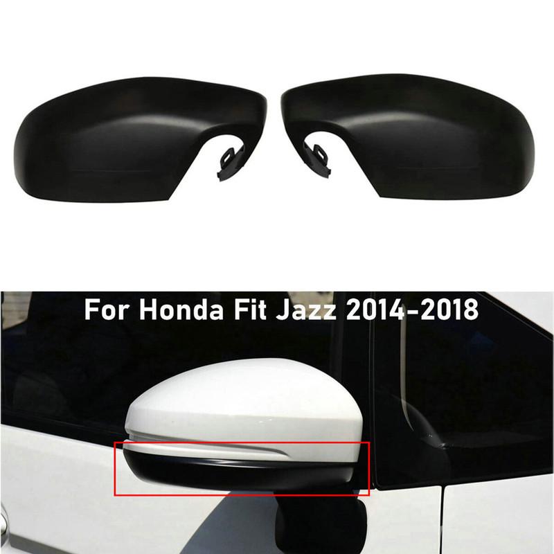 Para Honda Fit Jazz 2014 2015 2016 2017 2018 Capa Inferior Externa da Carcaça da Tampa do Espelho Retrovisor Lateral da Porta do Carro Acessórios de Acabamento