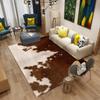 Imitation Fur Pattern Carpet 3D Printing Animals Bedroom Full of Tea Table Blanket Simple Bedside Carpet Customized Floor Mat