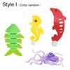 Diving Props Swim Pool Decoration Colored Plastic Summer Water Play Equipment Training Outdoor Leisure Entertainment TMZ