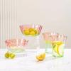 Aizlv Cherry Blossom Glass Bowl & Cup Set