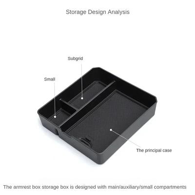 Car Central Armrest Storage Box for Chery Jetour T2 Traveler 2024 2024 Center Console Plastic Stowing Tidying Car Accessories