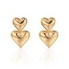 New Accessories Fashion Versatile Love Earrings Personalized Women's Stud Earrings Niche Earrings Earrings