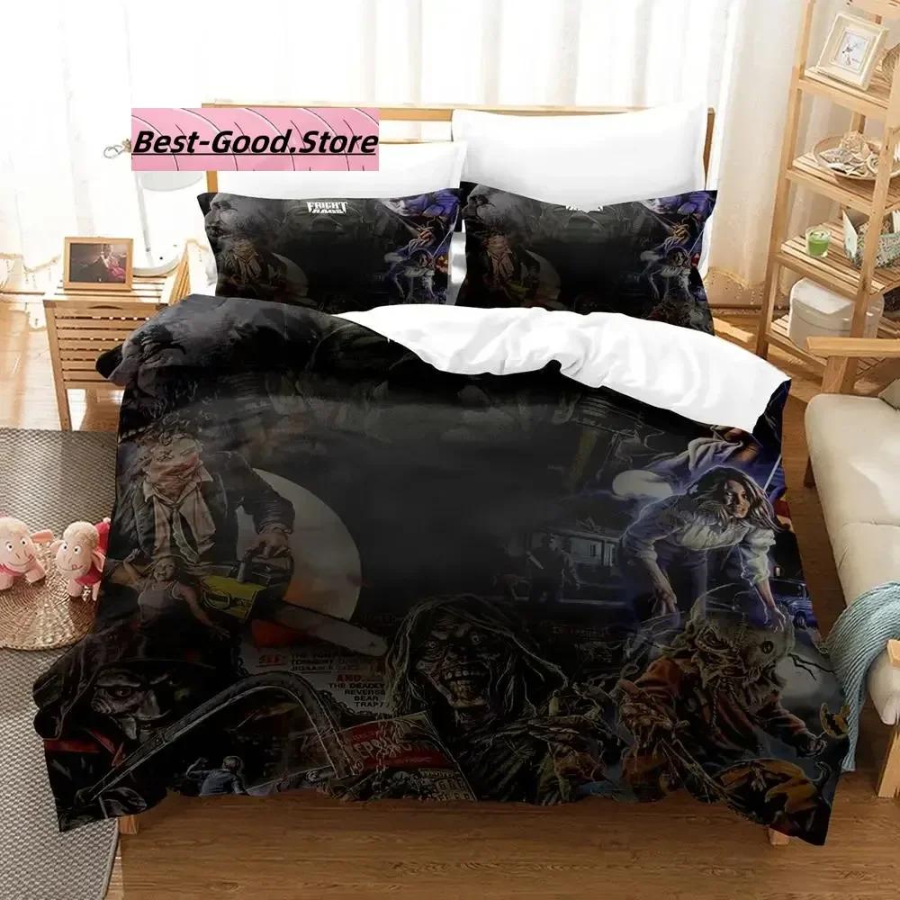 

Chucky Beding Set Single Twin Ful Quen King-Sized Dimensionsd Dimensions Bed Linen Set Aldult Kid Bedrom Duvetcover Sets 3D Halowen 135*200cm Eu-Single