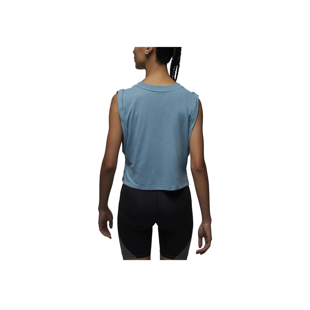 Jordan Sport Essentials Solid Color Round Neck Pullover Tank Top Women Tops DQ4395-424