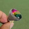 Faceted Multi Tourmaline Ring 925 Sterling Silver Ring Handmade Unique Ring Tourmaline Gemstone Jewelry Gifts For Her Available In Ring Size