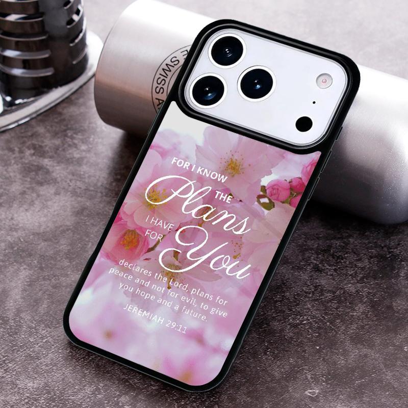 Christian Jesus Christ Bible Verse Phone Case For iPhone 17 16 15 14 13 12 11 Pro Max Plus 17Air Soft Silicone Cover