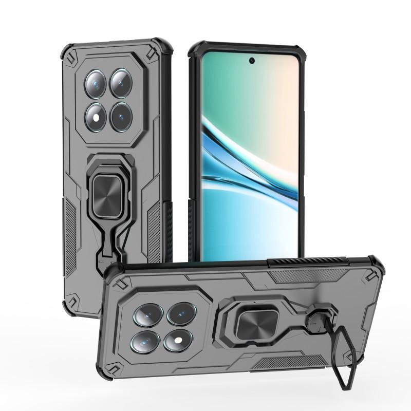 Para Xiaomi Poco M8 5G/Redmi Note 15 5G (Global) Capa de Telefone WANLONFENG PC TPU Capa Traseira Suporte com Vidro Temperado