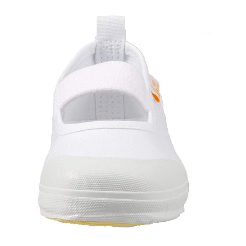 [Carrot] Indoor Shoes CR ST11 Unisex Children's White 17.5 Cm 2E