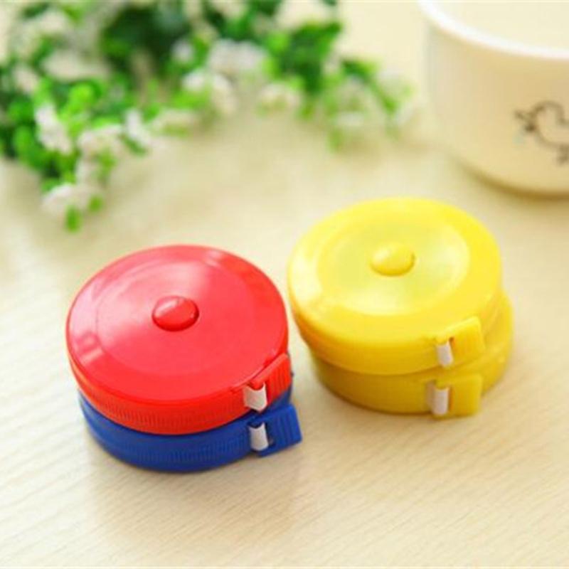 Retractable Measuring Tape Portable Body Tape Measure 1.5Meter for Fabric Sewing