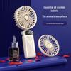 2023 Portable USB Handheld Fan with Foldable Digital Display & Aromatherapy, Rechargeable, Custom Logo Available