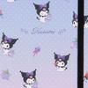 Sanrio Kuromi B6 Ring x x Character 092126 Notebook, 18.2 13.5 1.5 cm,