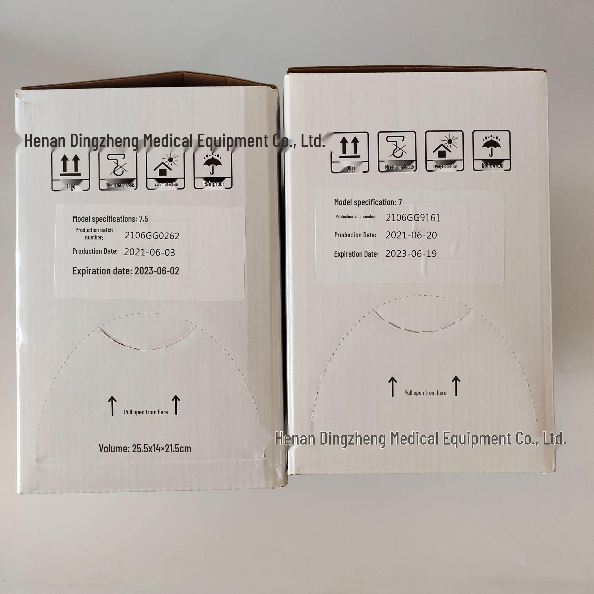 

Yadu Yunda Безпудрові Текстуровані Стерильні Хірургічні Рукавички з Гуми (Індивідуальна упаковка) 6.5# Textured Powder-Free (400 pairs/box)