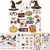Halloween Party Photo Accessories With Paper Props For Venue Decoration And Fun Photos